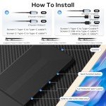 15.6" Portable Laptop Screen Extender - 1080P FHD