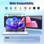 KEFEYA 14" FHD Portable Dual Screen Monitor