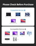 Dual Monitor 4K Dock for MacBook Pro/Air
