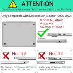 AKIT MacBook Air 13" Green Wave Case Bundle