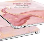 Pink Marble MacBook Air 13" Case with Accessories
