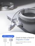 LISEN 140W USB-C Magnetic Cable for MacBook