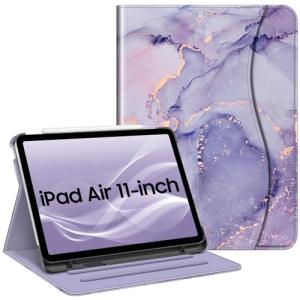 Lilac Marble Case for iPad Air 11-inch