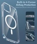 FNTCASE Clear iPhone 14 & 13 Protective Case