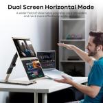 15.6" Portable Laptop Screen Extender - 1080P FHD