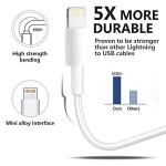 4-Pack Apple MFi Lightning to USB Charging Cables