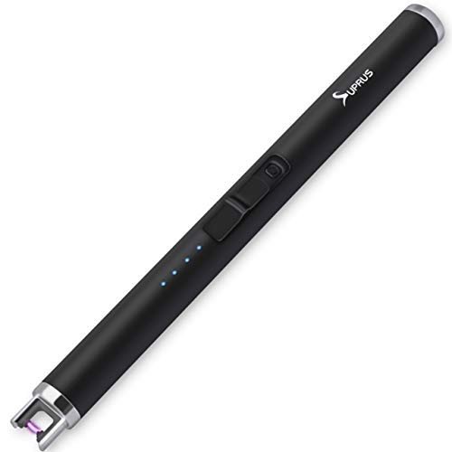 USB Rechargeable Candle Lighter with LED Battery Display