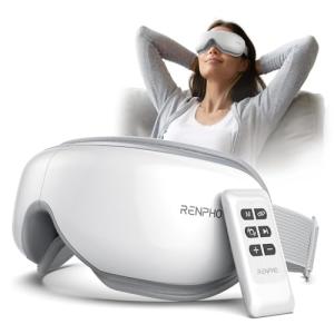RENPHO Eye Massager with Heat and Bluetooth Music