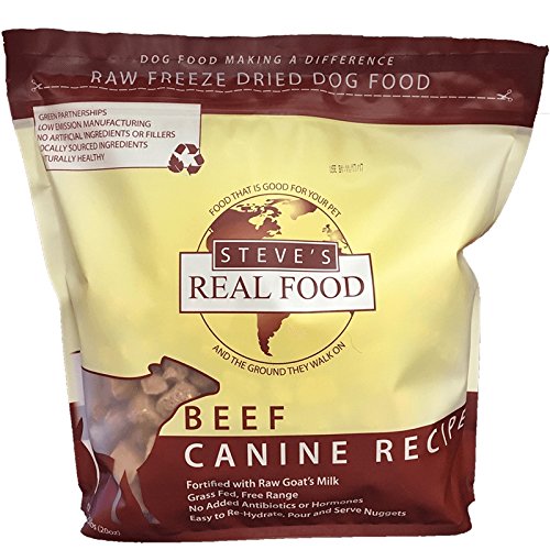 Steve's Real Food Freeze-Dried Raw Nuggets 1.25# (Beef)
