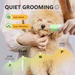 SupRent 4-in-1 Quiet Pet Grooming Kit