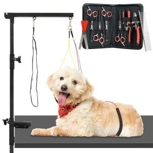 12-Piece Dog Grooming Arm & Accessory Kit
