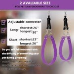 Pet Dog Grooming Belly Support Loop - Purple