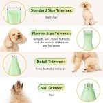 SupRent 4-in-1 Quiet Pet Grooming Kit