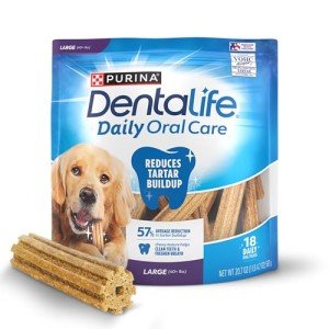 Purina DentaLife Large Dog Dental Chews - 18 ct