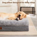 Orthopedic Washable Dog Bed with Bolster