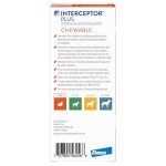 Interceptor Plus Heartworm & Worm Prevention for Dogs 2-8 lbs