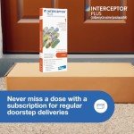 Interceptor Plus Heartworm & Worm Prevention for Dogs 2-8 lbs