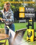AgiiMan 5100PSI Electric Pressure Washer for Cars
