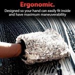 Adam's Microfiber Car Wash Mitt - Soft & Plush