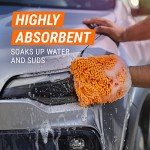 Armor All Microfiber Car Wash Mitt - 2 Pack