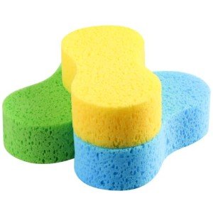 Large All-Purpose Car Wash Sponge Kit - 3pcs