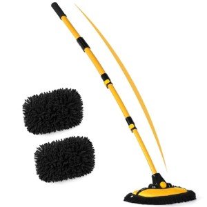 56.7" Car Wash Brush Mop Kit with Handle