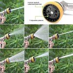 Heavy Duty Metal Spray Nozzle with 7 Patterns