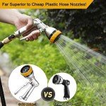 Heavy Duty Metal Spray Nozzle with 7 Patterns