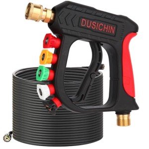 DUSICHIN Pressure Washer Gun with 50 FT Hose