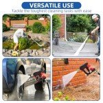 DUSICHIN Pressure Washer Gun with 50 FT Hose