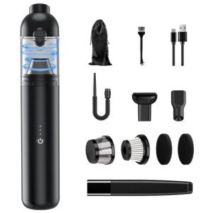 Portable Cordless Car Vacuum with Strong Suction