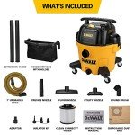 DEWALT 9 Gallon 4-in-1 Wet/Dry Vacuum