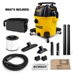 DEWALT 10 Gallon Wet/Dry Shop Vacuum Cleaner