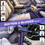 Vizeusvac Portable Cordless Handheld Car Vacuum Cleaner