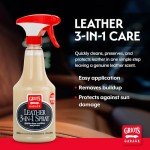 Griot’s Garage 3-in-1 Leather Cleaner and Conditioner