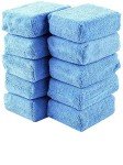 Premium Microfiber Car Wax Applicator Pad 10-Pack
