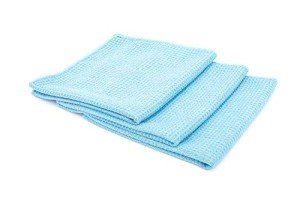 Standard Waffle Weave Microfiber Towels - 3-Pack