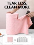 Fantasticlean 75 Pack Microfiber Cleaning Cloth Roll