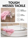 Fantasticlean 75 Pack Microfiber Cleaning Cloth Roll