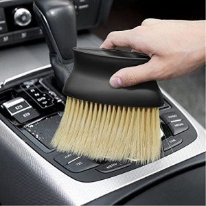 2-Pack Soft Bristle Auto Interior Cleaning Brushes