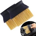 2-Pack Soft Bristle Auto Interior Cleaning Brushes