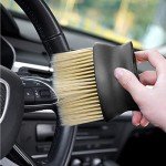 2-Pack Soft Bristle Auto Interior Cleaning Brushes
