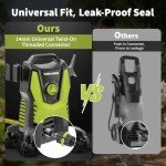 3500 PSI Electric Pressure Washer with Foam Cannon