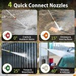 3500 PSI Electric Pressure Washer with Foam Cannon