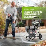 4200PSI Gas Pressure Washer with 5 Tips & Hose