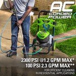 Greenworks Pro 2300 PSI Electric Pressure Washer & Cleaner