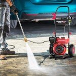 PowerSmart 3400 PSI Gas Pressure Washer with Nozzles