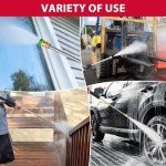 PowerSmart 3400 PSI Gas Pressure Washer with Nozzles