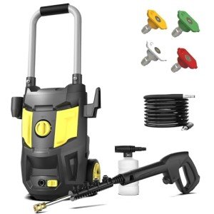 Buyplus 4500PSI Electric Pressure Washer with Nozzles