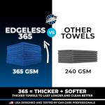 Edgeless 365 Microfiber Towels - 10-Pack, 70/30 Blend